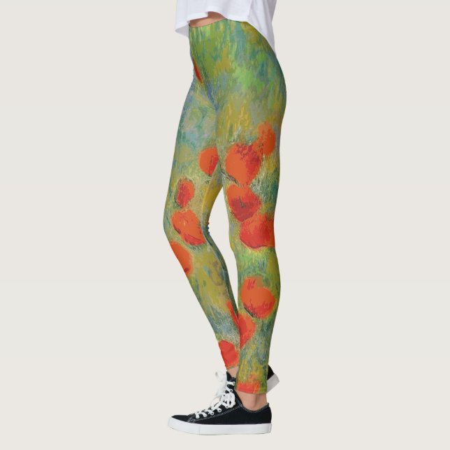 Poppies - Leggings (Left)