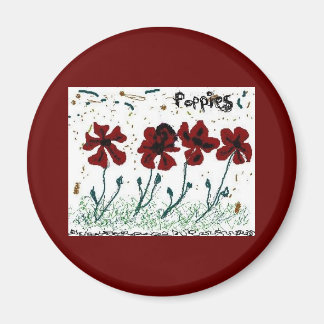 Poppies Magnet