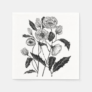 Poppies Napkins - Customizable