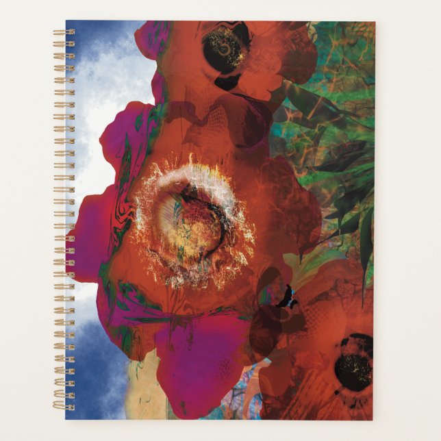 Poppies Planner for Peace (Front)