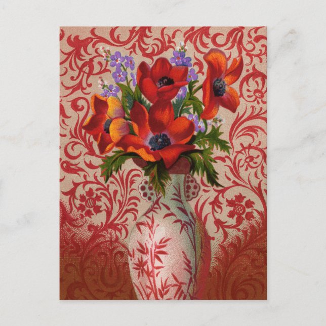 Poppies Postcard (Front)