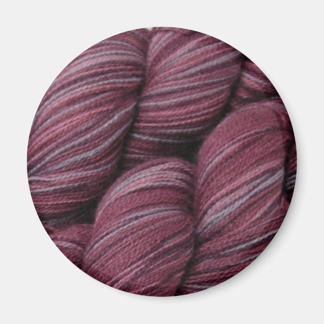 Poppies Purple! Magnet (Front)