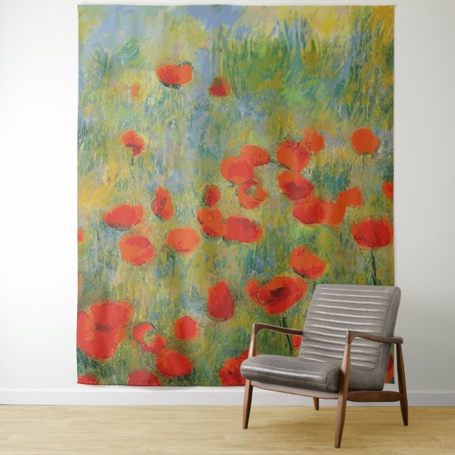 Poppies - Tapestry (In Situ)
