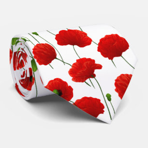 Poppies Tie