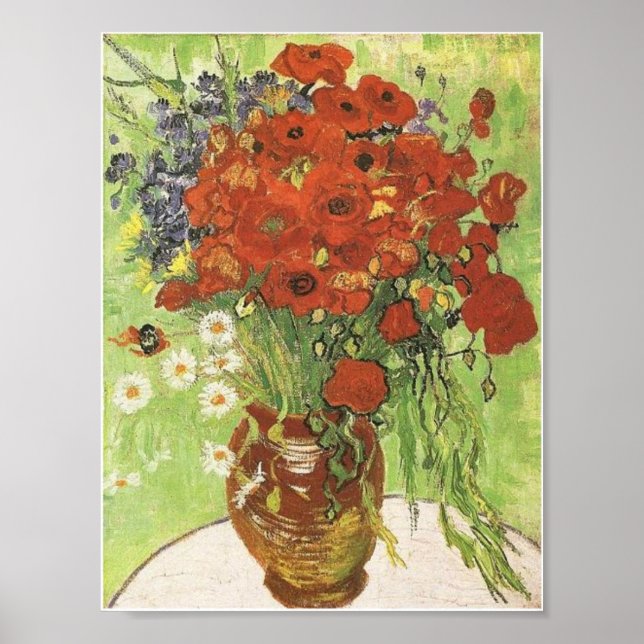 poppies van gogh poster (Front)