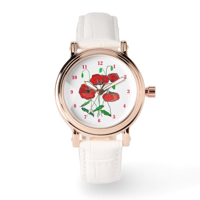 Poppies Watch (Front)