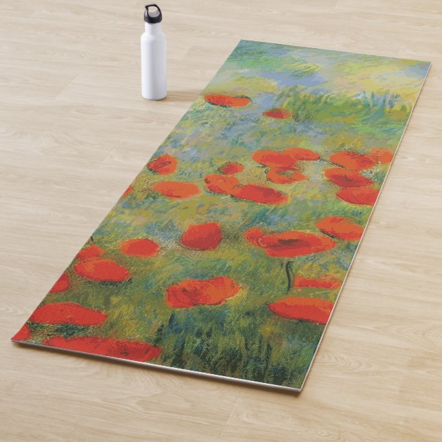 Poppies - Yoga Mat (In Situ)