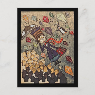 Poppin' Bye Postcard