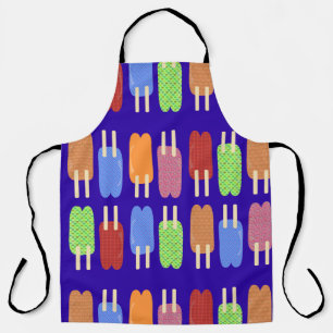 Poppin Frozen Pops Cute Frosty Treats Apron