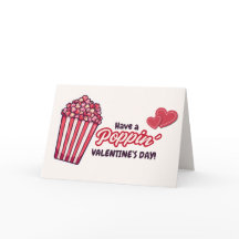 Poppin Funny Valentine's Day Holiday Card