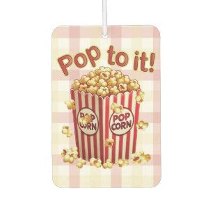 Poppin' with Style - "Pop to it!" Air Freshener