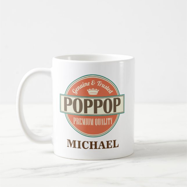 Poppop Personalized Mug Gift (Left)