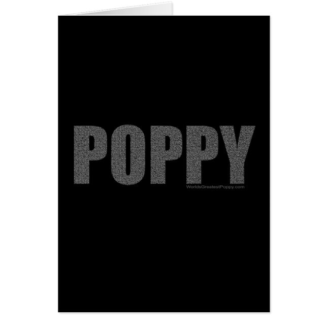 Poppy (Front)