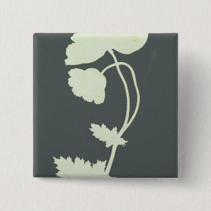 Poppy 2 Inch Square Button
