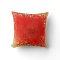 Poppy Abstract Throw Pillow