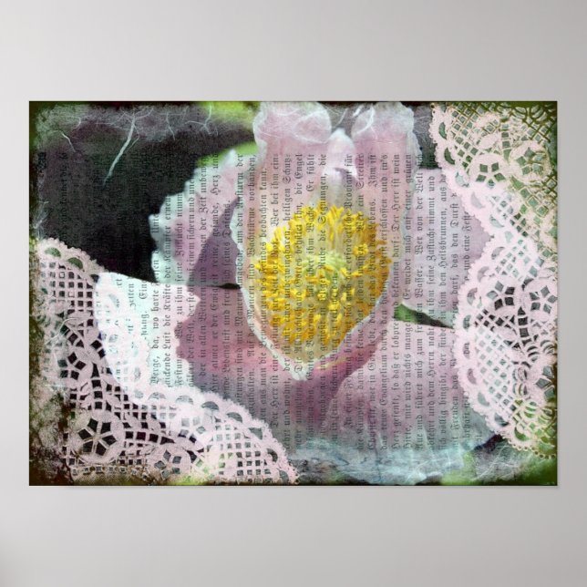 Poppy and Lace Poster (Front)