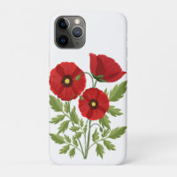 Poppy blooming joyful Summer Flowers