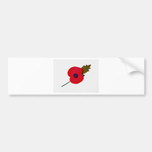 poppy bumper sticker