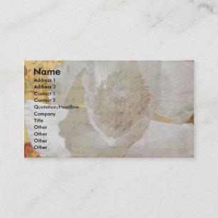 Poppy Business Card