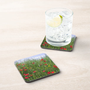 Poppy Coasters