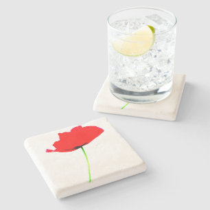 POPPY COLLECTION 01 Stone coaster
