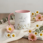POPPY Cute Pastel Wildflower World's Best Grandma Mug<br><div class="desc">This ceramic mug features light coloured pastel wildflowers and a fun handwritten script font. This coffee cup is the perfect gift for your favourite grandma out there for her birthday,  a Mother's Day Gift,  or just because. Add a special message onto the backside for a personal touch.</div>