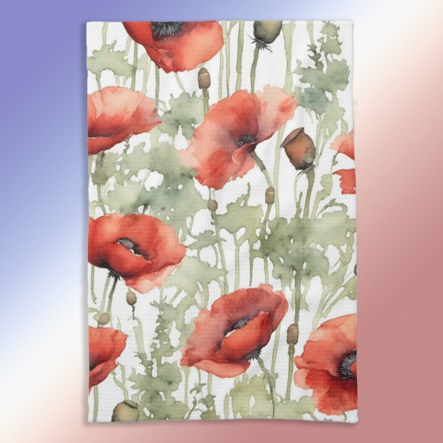 Poppy Day v.3 Kitchen Towel (Creator Uploaded)