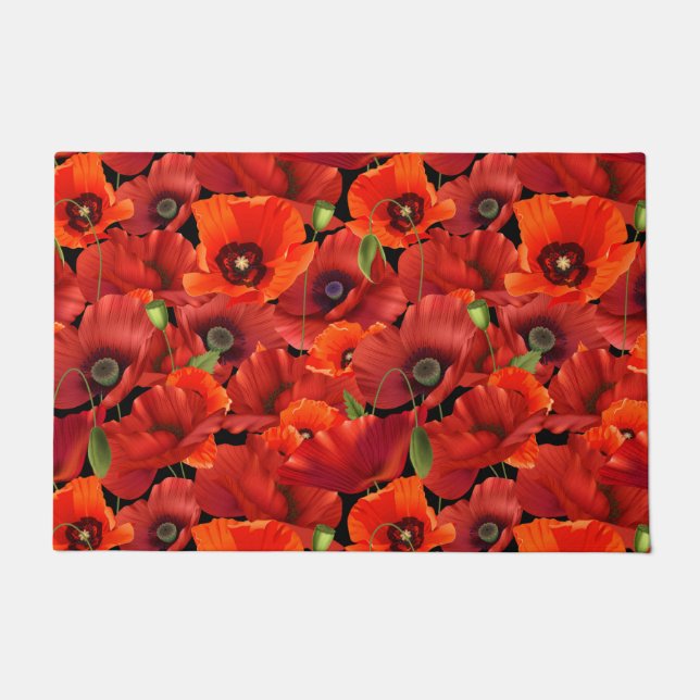 Poppy Doormat (Front)