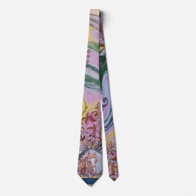 Poppy fancy marble tie (Front)