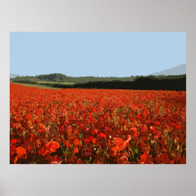 POPPY FIELD 4 POSTER (Front)