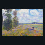 Poppy Field, Argenteuil, 1875 Claude Monet Kitchen Towel<br><div class="desc">Poppy Field,  Argenteuil,  1875 Claude Monet cool,  old,  master,  masterpiece,  fine,  retored,   impressionism,  paint,  painting,  vibrant,  saturated,  colour,   beautiful,  nice,  quality,  high,  resolution,  landscape,  scenery,   post,  decoration,  colours,  paris,  france,  renewed best,  seller,  colourful, cheap</div>