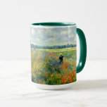 Poppy Field, Argenteuil - Fine art by Claude Monet Mug<br><div class="desc">Claude Monet famous painting,  Poppy Field in Argenteuil</div>