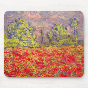 Poppy Field Mouse Pad