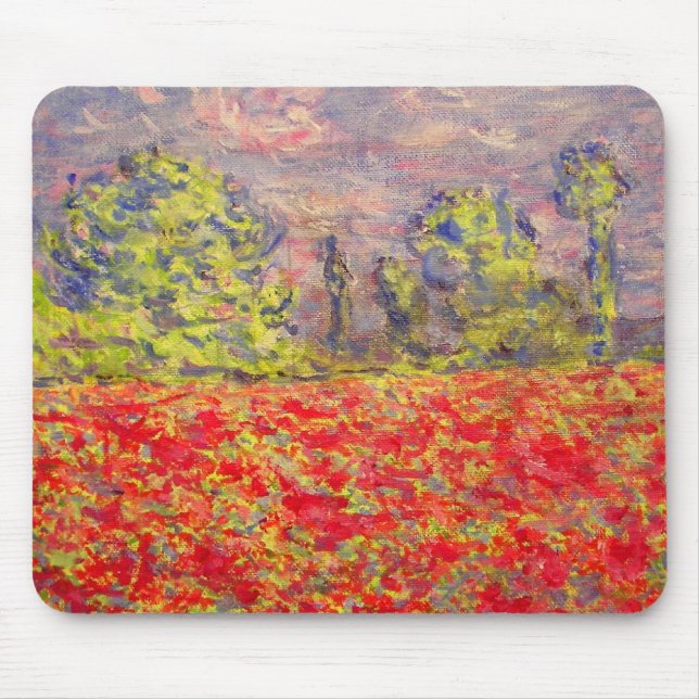 Poppy Field Mouse Pad (Front)