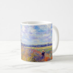 Poppy Field painting by Claude Monet (1875) Coffee Mug