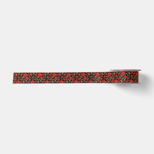Poppy Field Satin Ribbon
