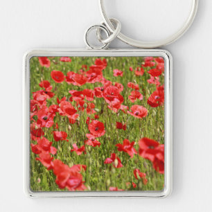 Poppy field - Stunning! Keychain