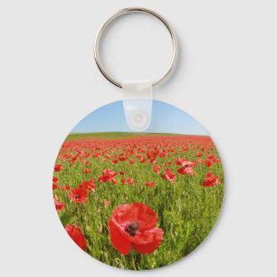 Poppy field - Stunning! Keychain