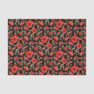 Poppy Field Tissue Paper