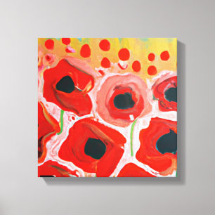 Poppy Fields Canvas Print
