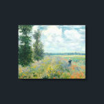 Poppy Fields near Argenteuil by Claude Monet Canvas Print<br><div class="desc">Poppy Fields near Argenteuil by Claude Monet</div>