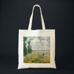 Poppy Fields near Argenteuil by Claude Monet Tote Bag<br><div class="desc">Poppy Fields near Argenteuil by Claude Monet,  1875,  oil on canvas</div>