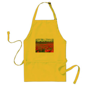Poppy Fields Standard Apron