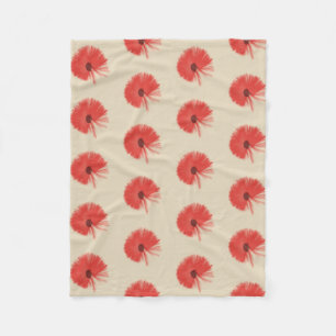 Poppy Fleece Blanket
