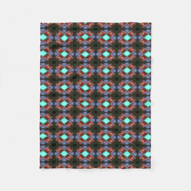 Poppy Fleece Blanket (Front)