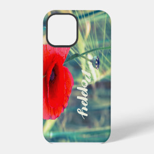 Poppy flower for gardeners and blossom lover gift iPhone 12 pro case