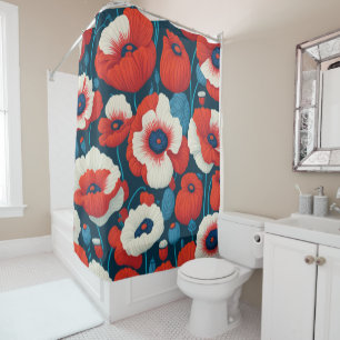 Poppy flower red
