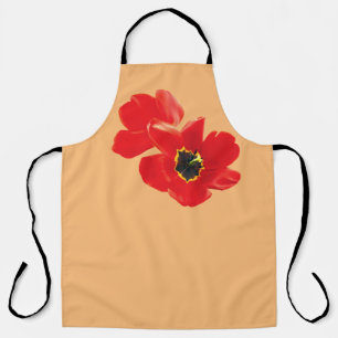 Poppy Flower Shirt, Poppy Shirt, Floral Shirt,  Apron