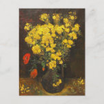 Poppy Flowers by Vincent Van Gogh, 1886 Postcard<br><div class="desc">Van Gogh - a celebration of the Masters of Art</div>