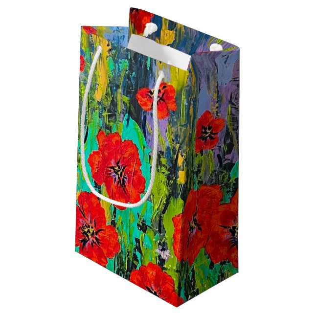 Poppy Gift Bag (Back Angled)